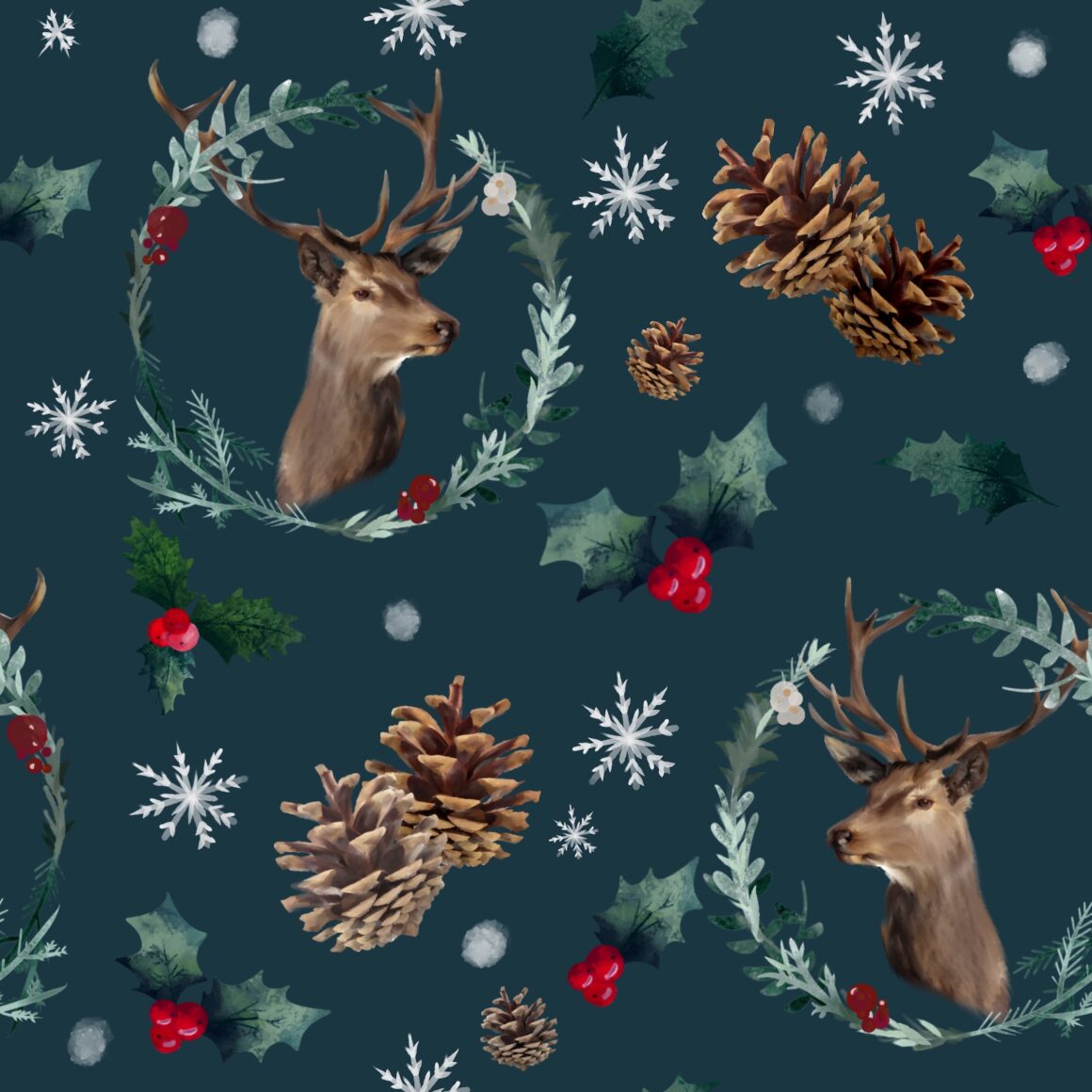 Festive Stag