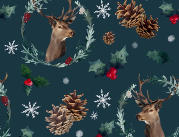 Festive Stag