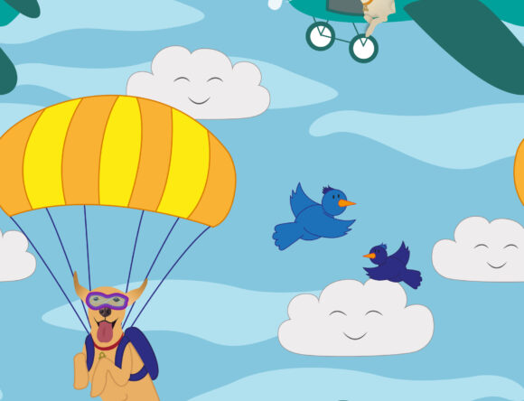 Barney & Summer go Skydiving