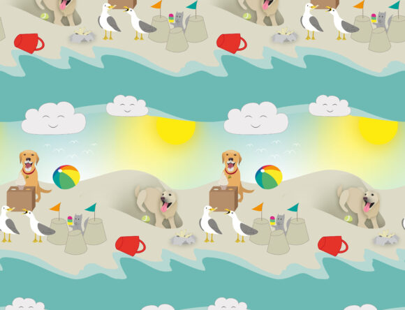 Barney & Summer go to the Beach
