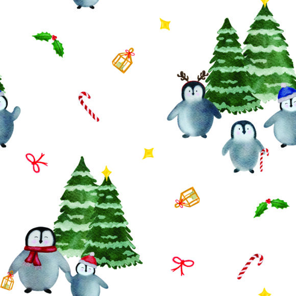 Festive Penguins