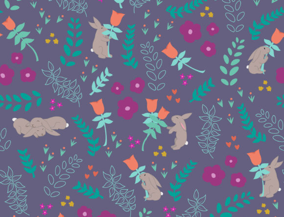 Floral Bunnies