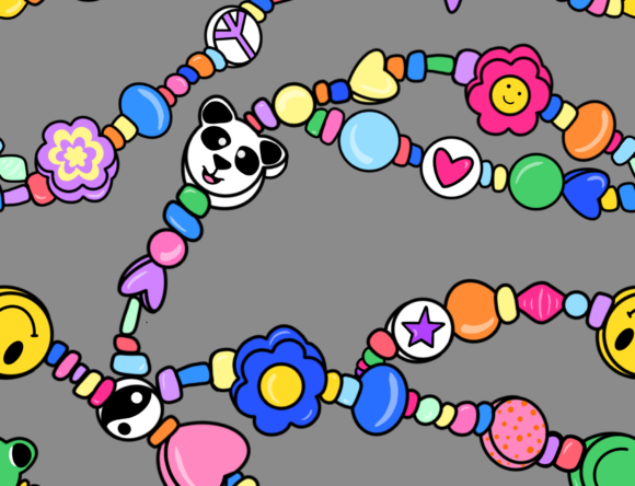 Beads Grey