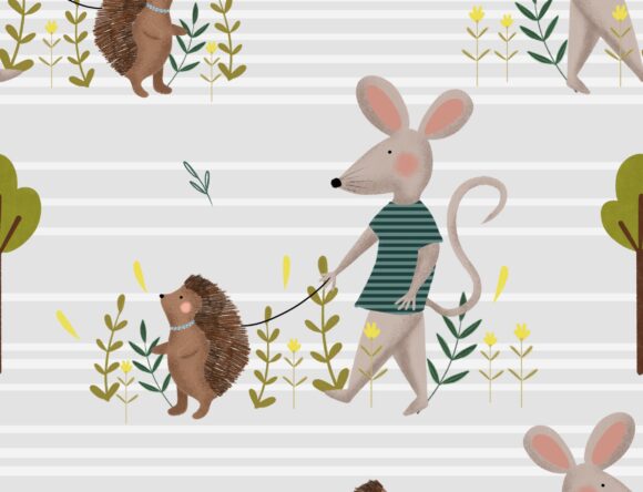 Milo the Mouse! Ash Stripes