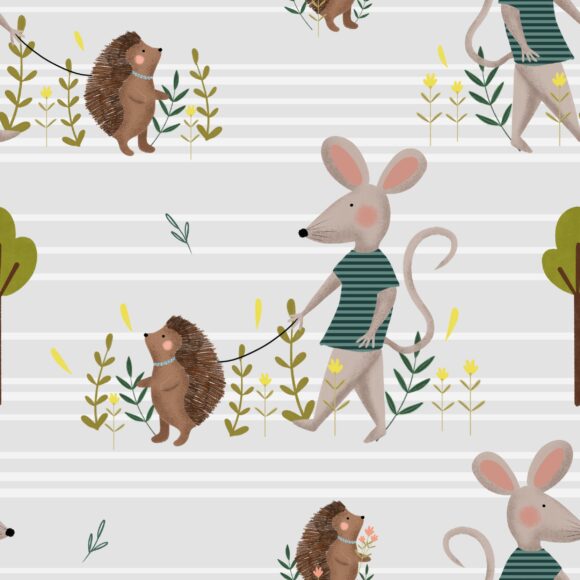 Milo Ash Stripes Milo the Mouse! Ash Stripes