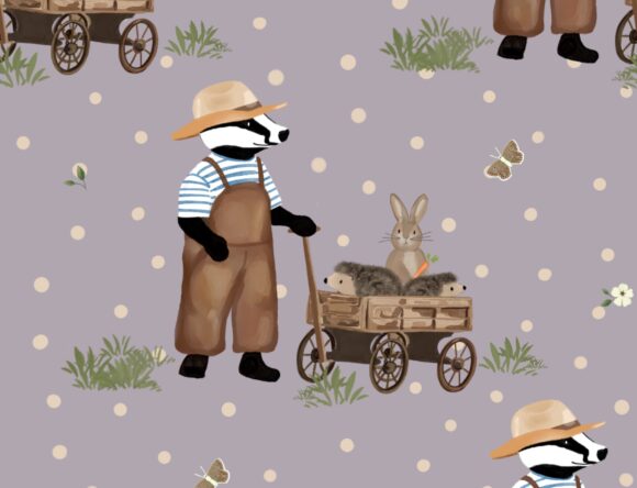 Billy Badger Lilac